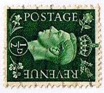 Great Britain 1937 King George VI Head SG 462a Sideways Watermark Fine Used