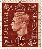 Great Britain 1937 King George VI Head SG 464 Fine Used