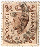 Great Britain 1937 King George VI Head SG 469 Fine Used