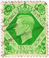 Great Britain 1937 King George VI Head SG 471 Fine Used