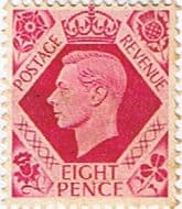 Great Britain 1937 King George VI Head SG 472 Fine Used