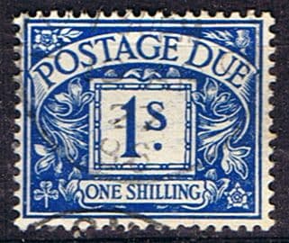 Great Britain 1937 Post Due SG D 33 Fine Used