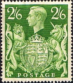 Great Britain 1939 King George VI Head High Values SG 476a Fine Mint
