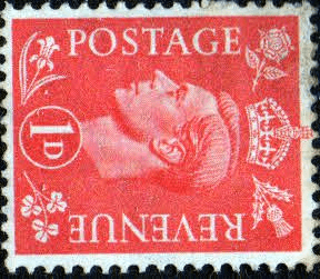 Great Britain 1941 King George VI Head SG 486a Sideways Watermark Fine Mint