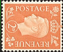 Great Britain 1941 King George VI Head SG 488a Fine Mint