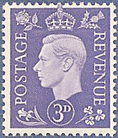 Great Britain 1941 King George VI Head SG 490 Fine Mint