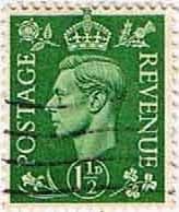 Great Britain 1950 King George VI Head SG 505 Fine Used