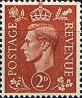 Great Britain 1950 King George VI Head SG 506 Fine Mint