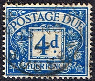 Great Britain 1951 Post Due SG D 38 Fine Used