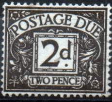 Great Britain 1954 Post Due SG D41 Fine Used