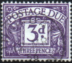 Great Britain 1954 Post Due SG D42 Fine Used