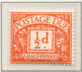 Great Britain 1955 Post Due SG D 46 Fine Mint