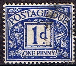 Great Britain 1955 Post Due SG D 47 Fine Used