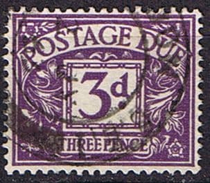 Great Britain 1955 Post Due SG D 50 Fine Used
