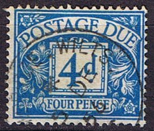 Great Britain 1955 Post Due SG D 51 Fine Used