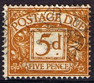 Great Britain 1955 Post Due SG D 52 Fine Used