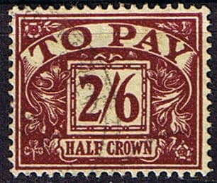 Great Britain 1955 Post Due SG D 54 Fine Used