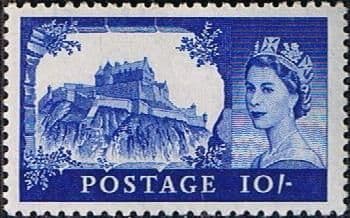 Great Britain 1955 Queen Elizabeth II Definitive Castles SG 538 Fine Mint