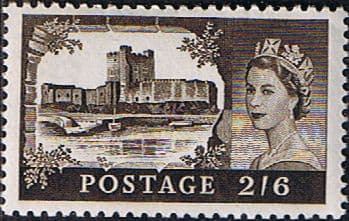 Great Britain 1955 Queen Elizabeth II Definitive Castles WL SG 536 Fine Mint
