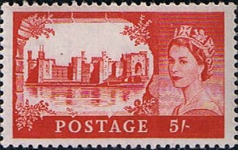 Great Britain 1955 Queen Elizabeth II Definitive Castles WL SG 537 Fine Mint
