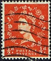 Great Britain 1955 Queen Elizabeth II Definitive SG 540 Fine Used