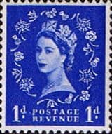 Great Britain 1955 Queen Elizabeth II Definitive SG 541 Fine Mint