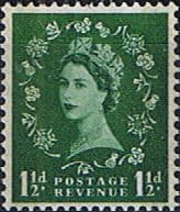 Great Britain 1955 Queen Elizabeth II Definitive SG 542 Fine Mint