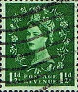 Great Britain 1955 Queen Elizabeth II Definitive SG 542 Fine Used