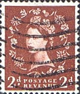 Great Britain 1955 Queen Elizabeth II Definitive SG 543b Fine Used