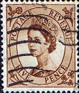 Great Britain 1955 Queen Elizabeth II Definitive SG 547 Fine Used