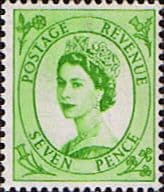 Great Britain 1955 Queen Elizabeth II Definitive SG 549 Fine Mint