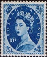 Great Britain 1955 Queen Elizabeth II Definitive SG 552 Fine Mint