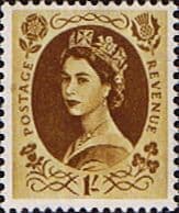 Great Britain 1955 Queen Elizabeth II Definitive SG 554 Fine Mint