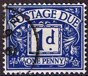Great Britain 1959 Post Due SG D 57 Fine Used