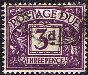 Great Britain 1959 Post Due SG D 60 Fine Used