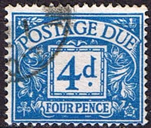 Great Britain 1959 Post Due SG D 61 Fine Used