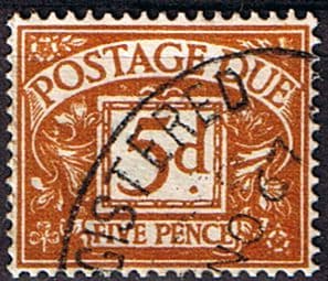 Great Britain 1959 Post Due SG D 62 Fine Used