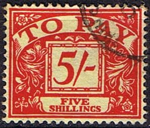 Great Britain 1959 Post Due SG D 66 Fine Used