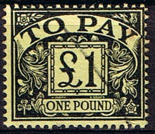 Great Britain 1959 Post Due SG D 68 Fine Used