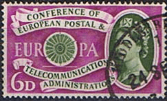 Great Britain 1960 European Postal and Telecommunications SG 621 Fine Used