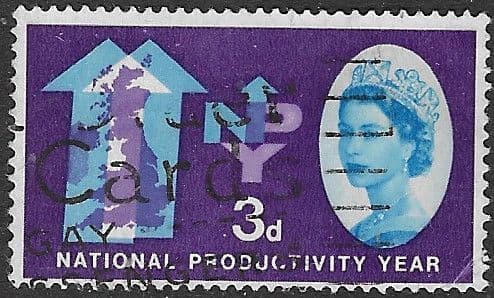 Great Britain 1962 National Productivity Year SG 632p Fine Used