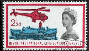 Great Britain 1963 9th International Lifeboat Conference SG 639 Fine Used