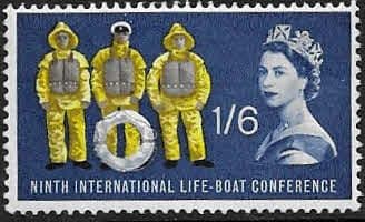 Great Britain 1963 9th International Lifeboat Conference SG 641 Fine Mint