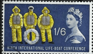 Great Britain 1963 9th International Lifeboat Conference SG 641 Fine Used