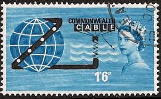 Great Britain 1963 COMPAC Telephone Cable Fine Used