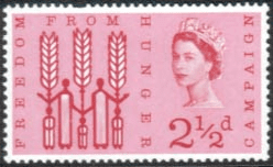 Great Britain 1963 Freedom From Hunger SG 634 Fine Mint