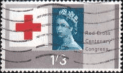 Great Britain 1963 Red Cross Centenary Phosphor Band SG 644p Fine Used