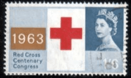 Great Britain 1963 Red Cross Centenary Phosphor Bands SG 644 Fine Used