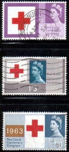 Great Britain 1963 Red Cross Centenary Set Fine Used
