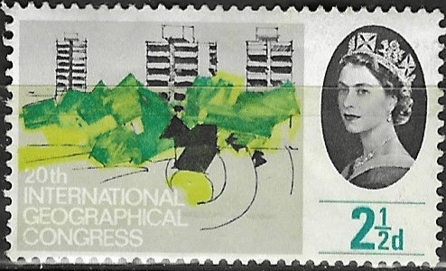 Great Britain 1964 20th International Geographical Congress SG 651p Fine Used